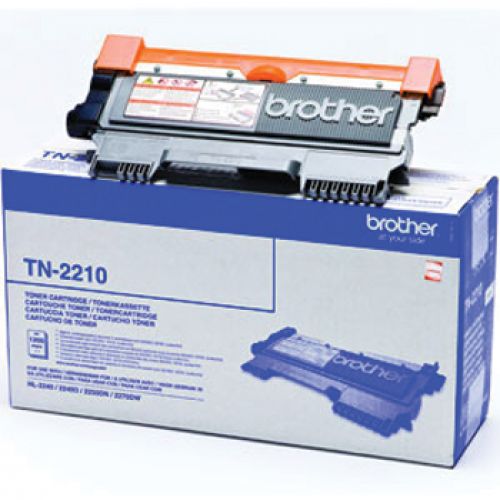 BROTHER Toner preto  HL-2240D/2250DN/2270DW/Fax 2840 Toner 1.200 paginas , Brother , BROTN2210 , 4977766682800